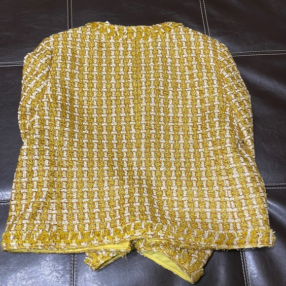 Collection lady jacket in English golden tweed - Picture 7 of 16